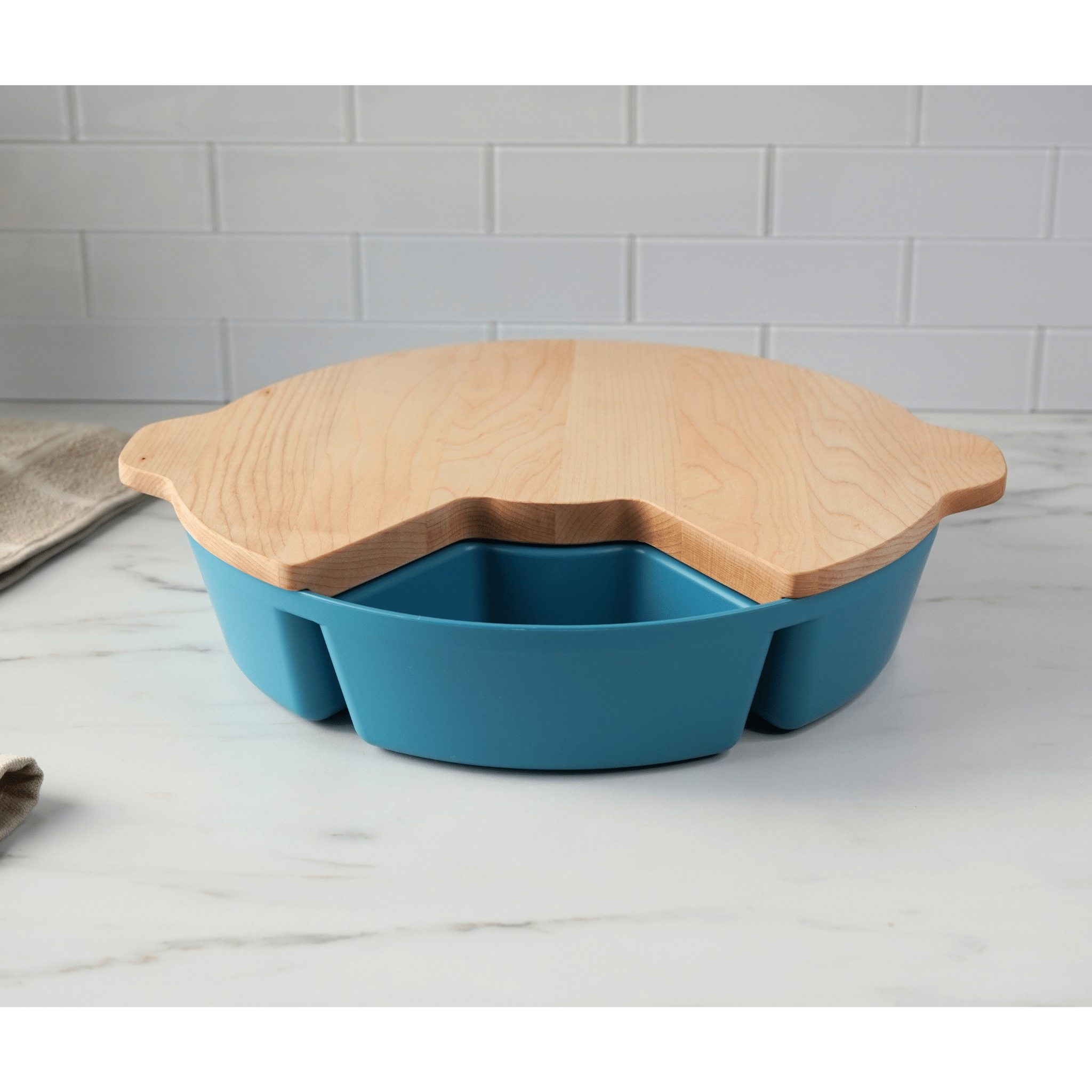 Maple Set (Board, Tray, and Lid) - SwivelServe